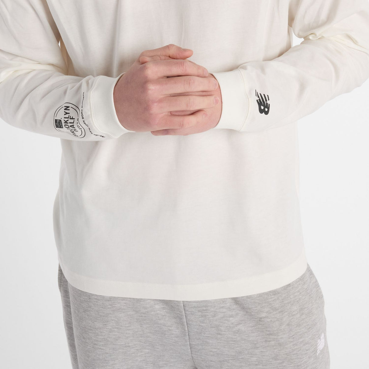 New Balance Men's RBC Brooklyn Half Graphic Long Sleeve-8