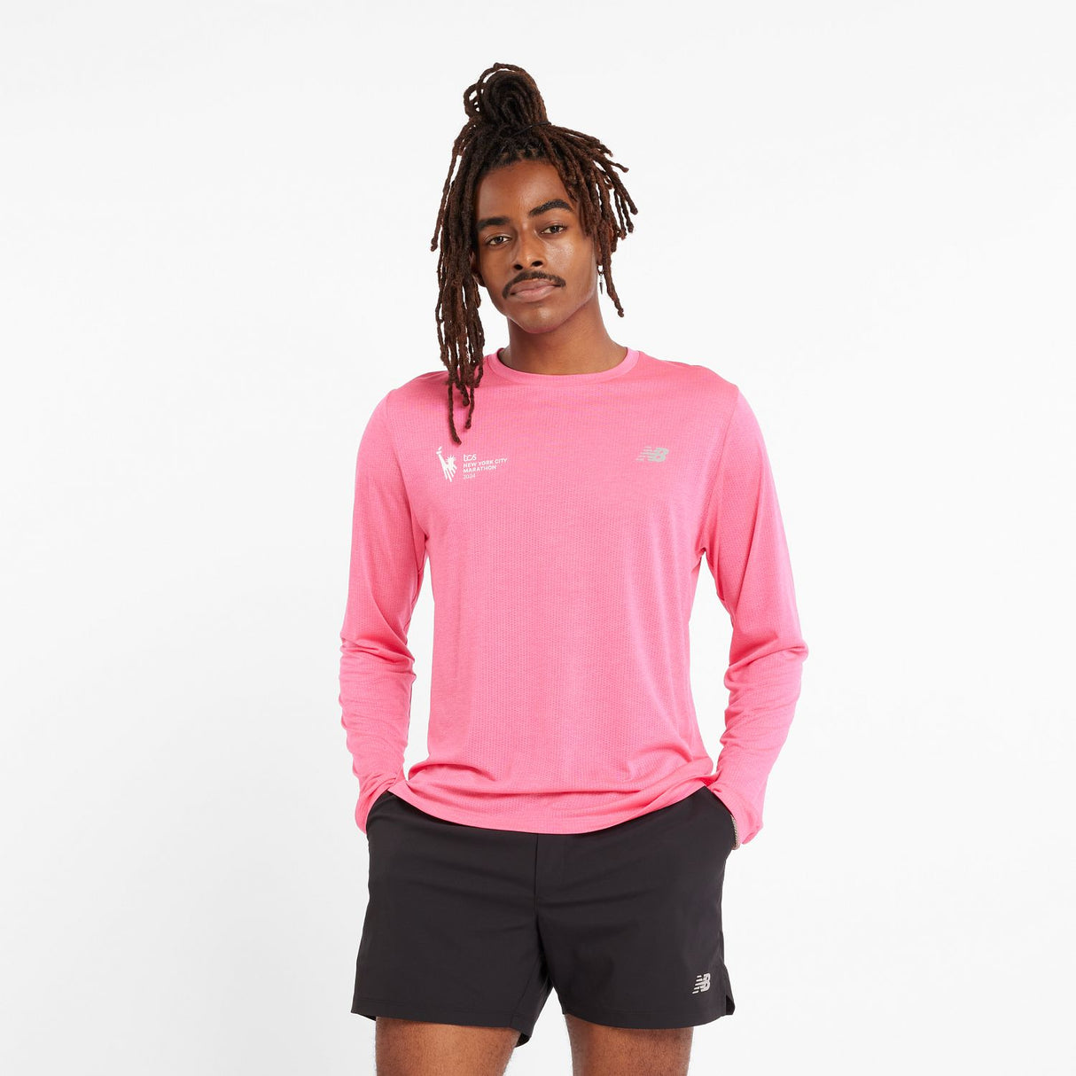 New Balance Men's NYC Marathon Athletics Long Sleeve-3