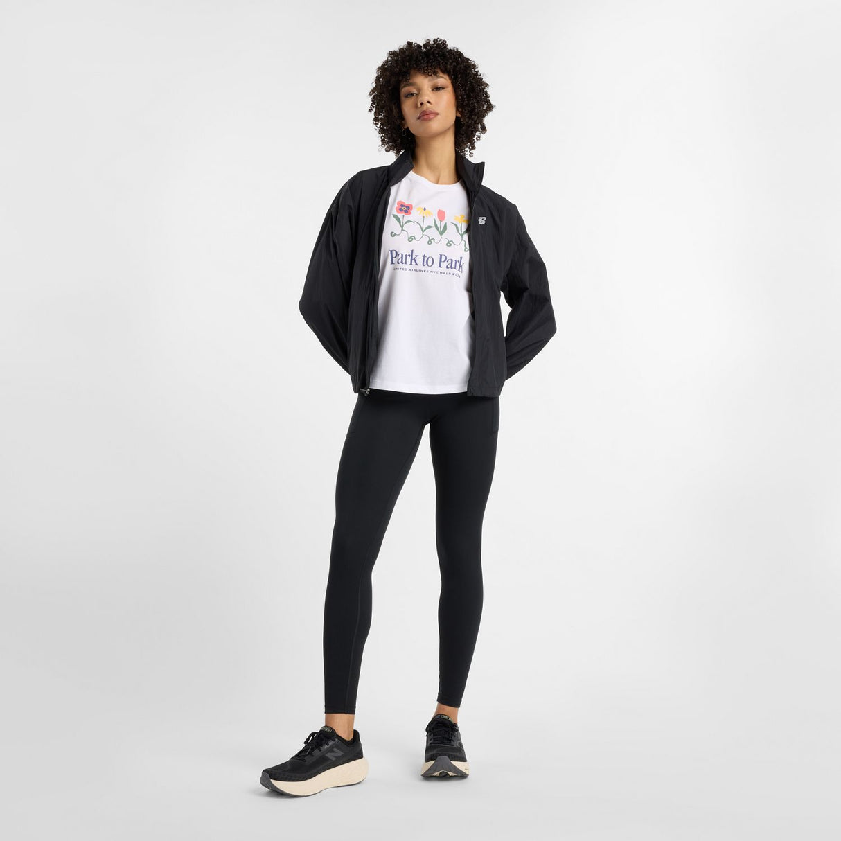 New Balance Women's United Airlines NYC Half Graphic T-Shirt-1