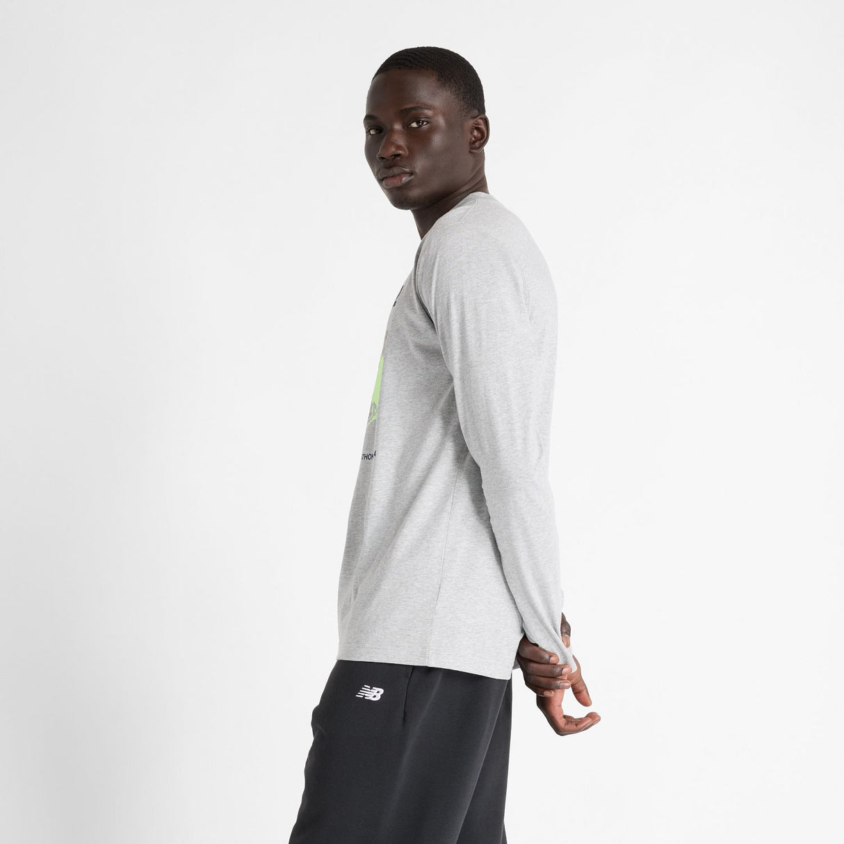 New Balance Men's NYC Marathon Graphic Long Sleeve-4