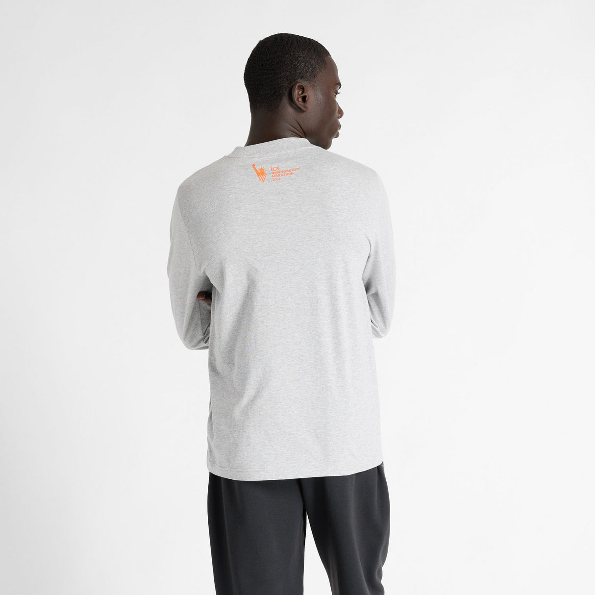 New Balance Men's NYC Marathon Graphic Long Sleeve-5