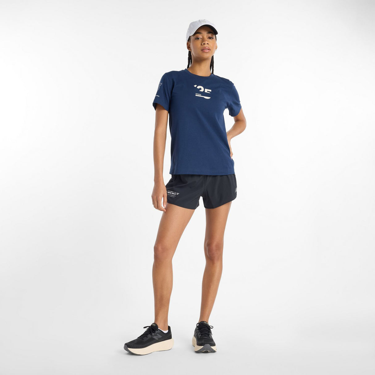 New Balance Women's United Airlines NYC Half Graphic T-Shirt-1