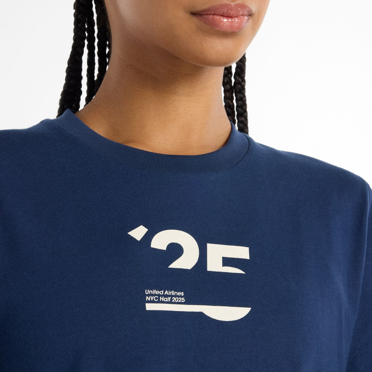 New Balance Women's United Airlines NYC Half Graphic T-Shirt-8