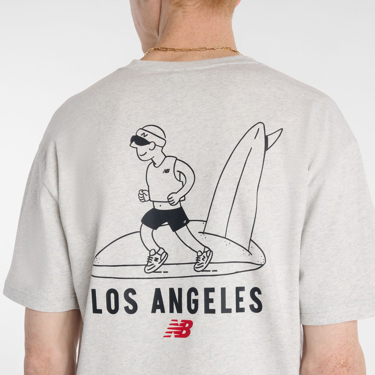 New Balance Men's LA Character T-Shirt-5