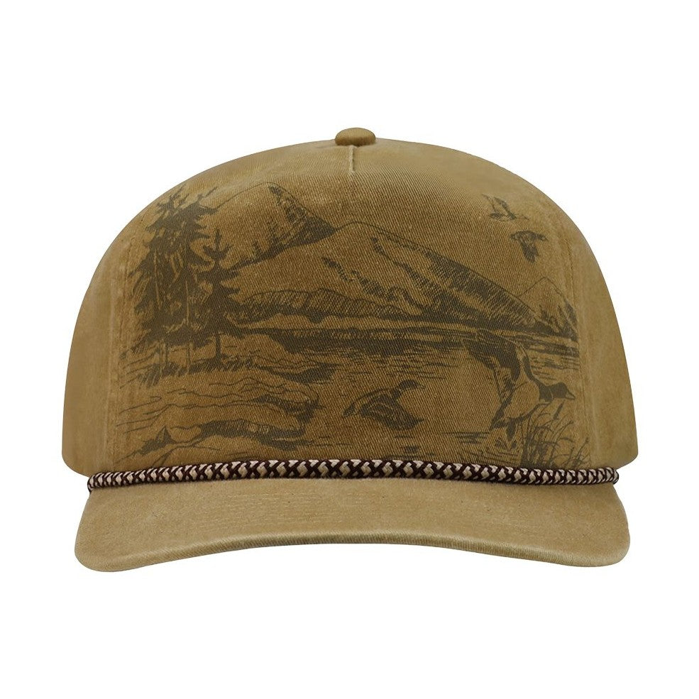 DRI DUCK Mallard Nature Scene Cap
