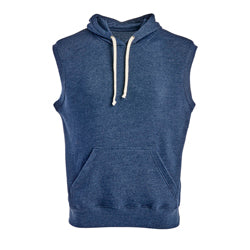 J. America Men's Triblend Sleeveless Hooded Sweatshirt 8097