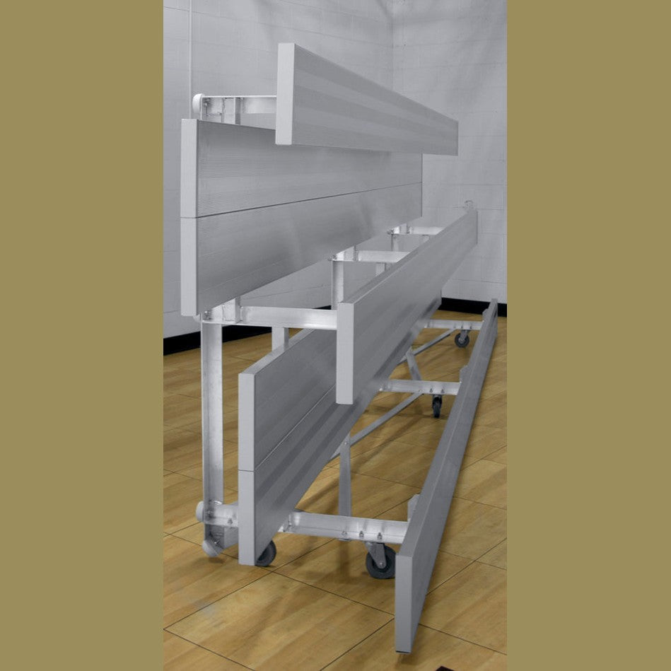 Gared 3-Row Tip N’ Roll Spectator Bleacher-1