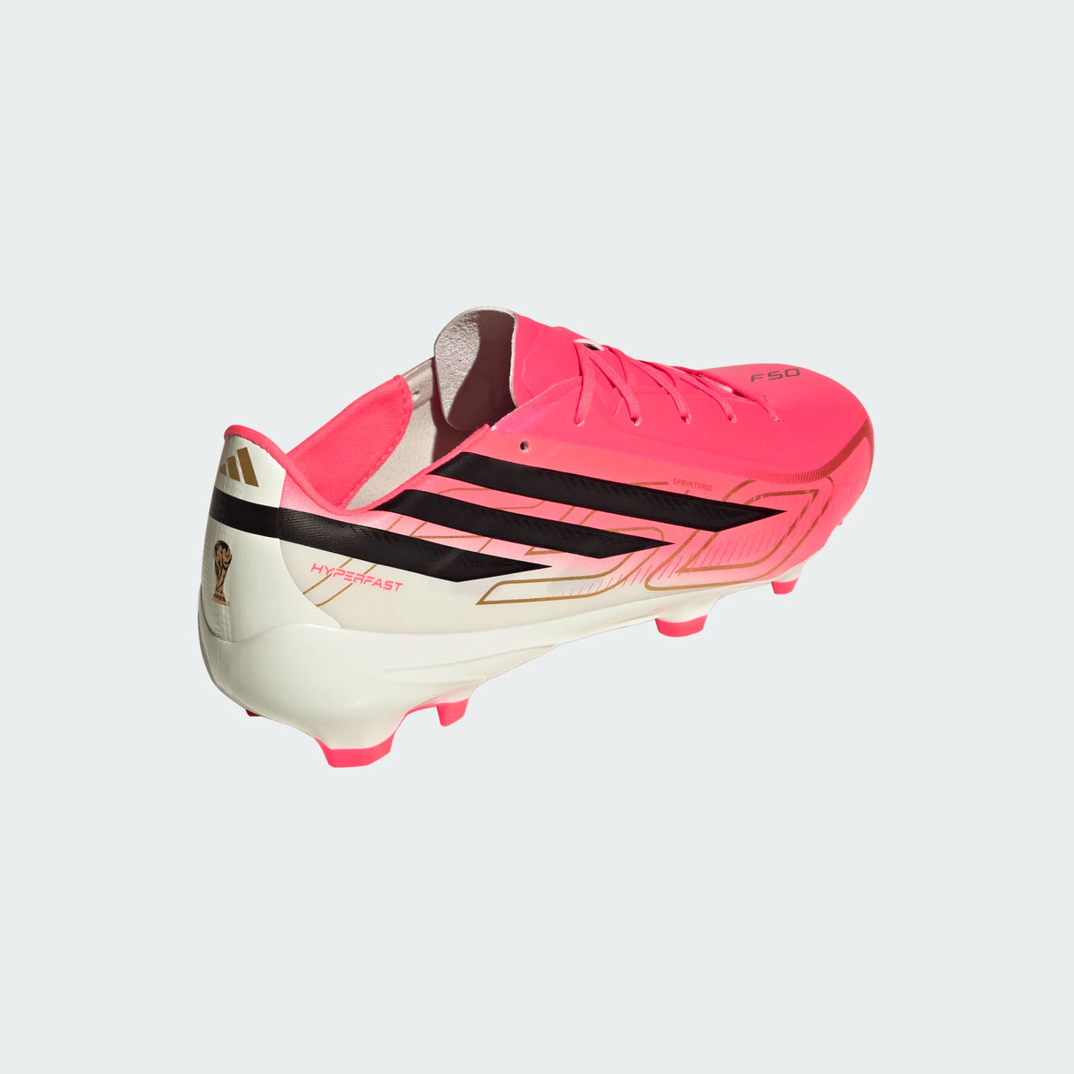 adidas Adult F50 Hyperfast League Firm Ground Football Cleats-6
