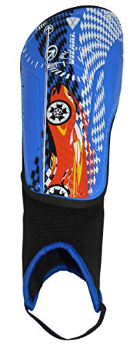 Vizari Youth Racer Soccer Shinguard with Ankle Protection-1