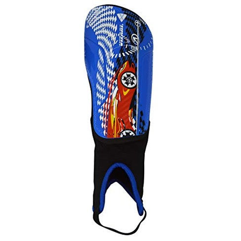 Vizari Youth Racer Soccer Shinguard with Ankle Protection-2
