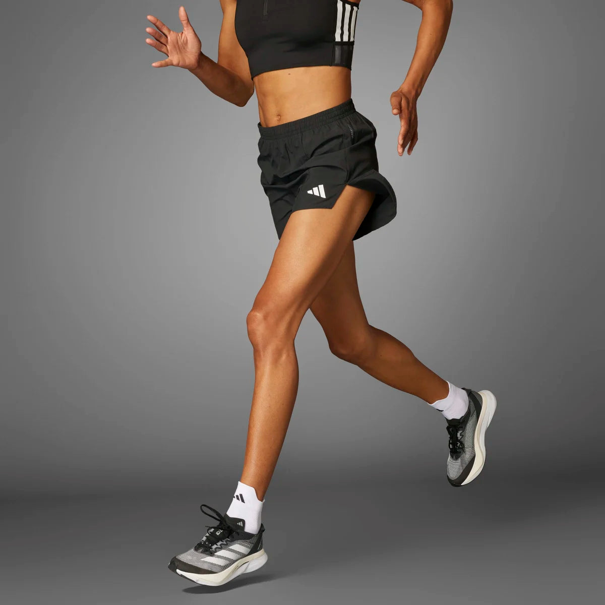 adidas Women's Adizero Essentials Running Shorts Womens Apparel Shorts