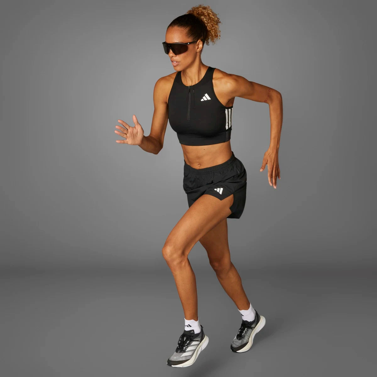 adidas Women's Adizero Essentials Running Shorts Womens Apparel Shorts