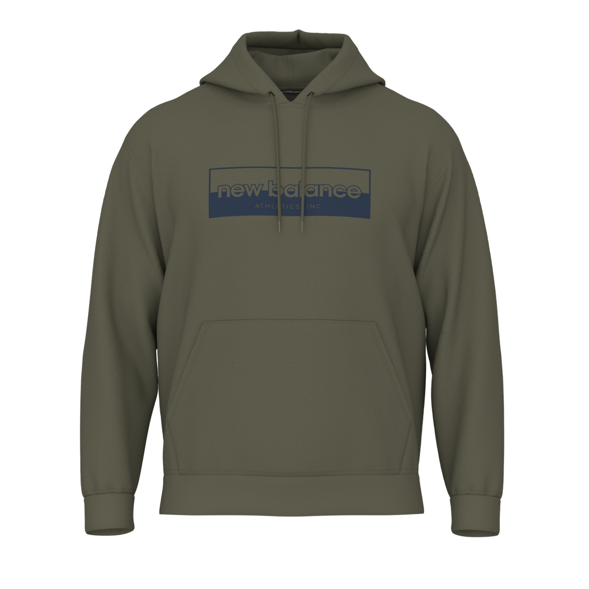 New Balance Men's Rectangular Logo Hoodie