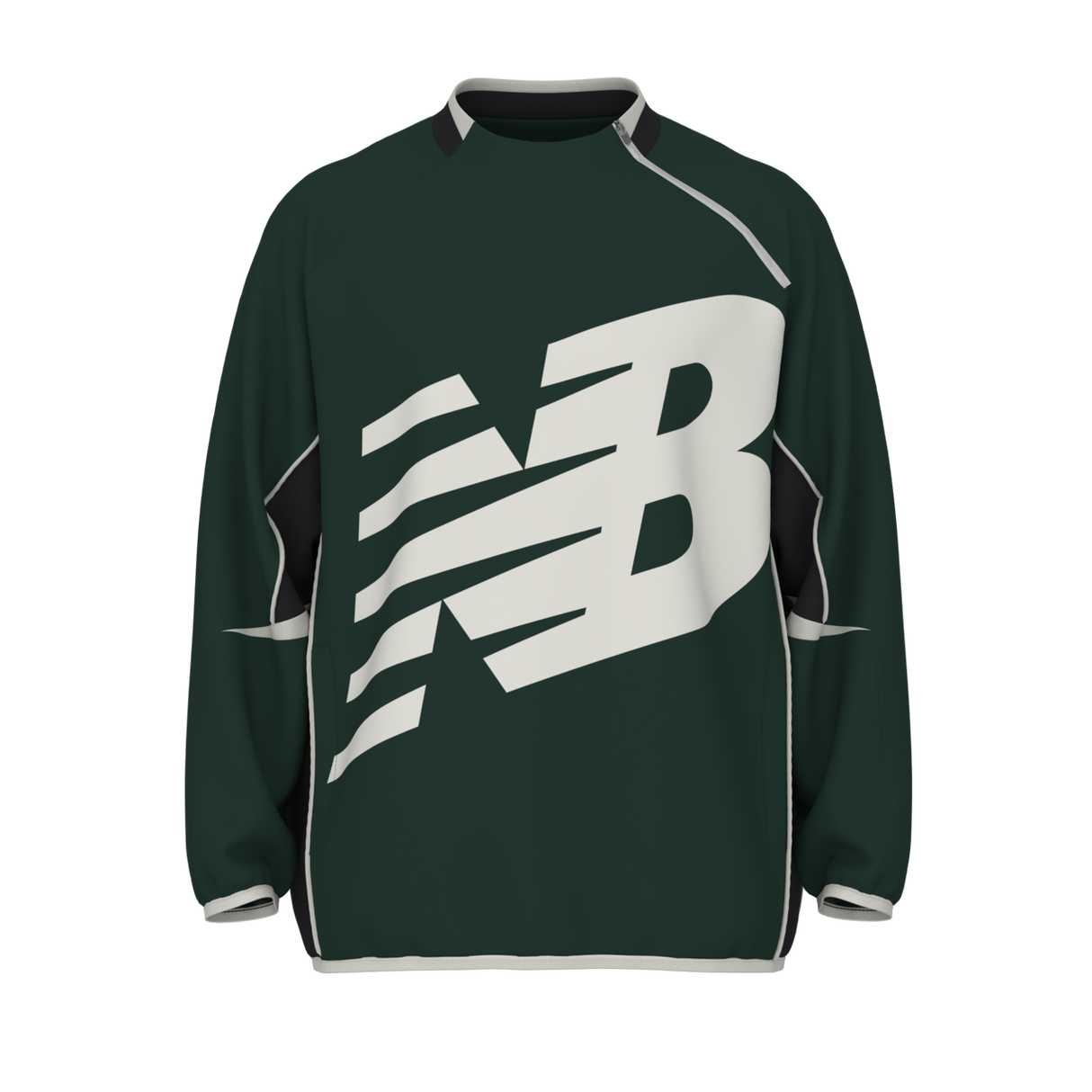 New Balance Men's Basketball Windbreaker Pullover Top