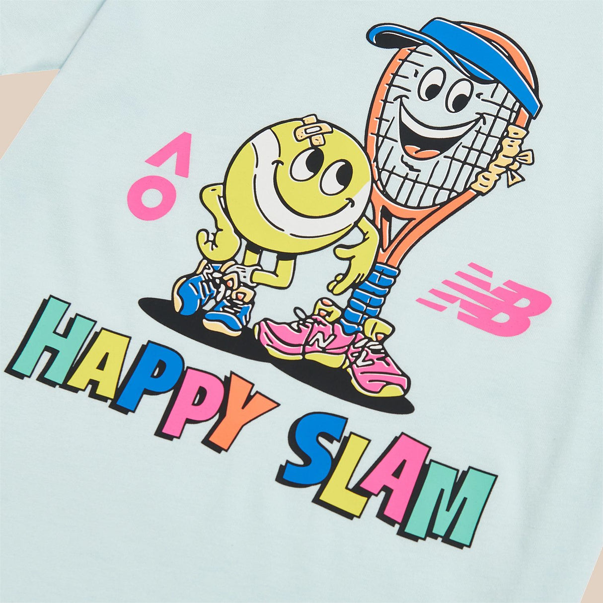 New Balance Boys' Australian Open Happy Slam Graphic T-Shirt-3