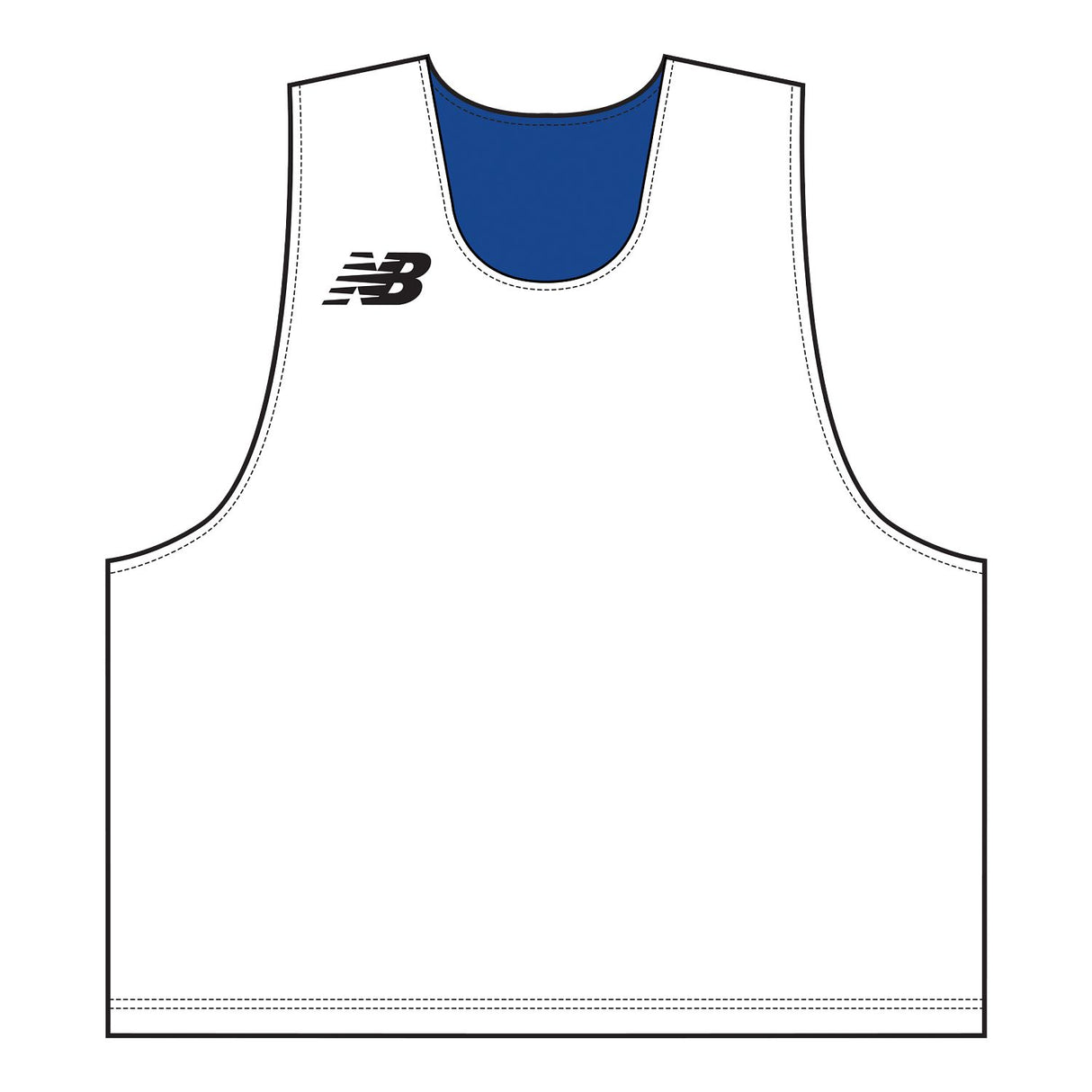 New Balance Men's Basic Stock Mesh Reversible Lacrosse Jersey-3