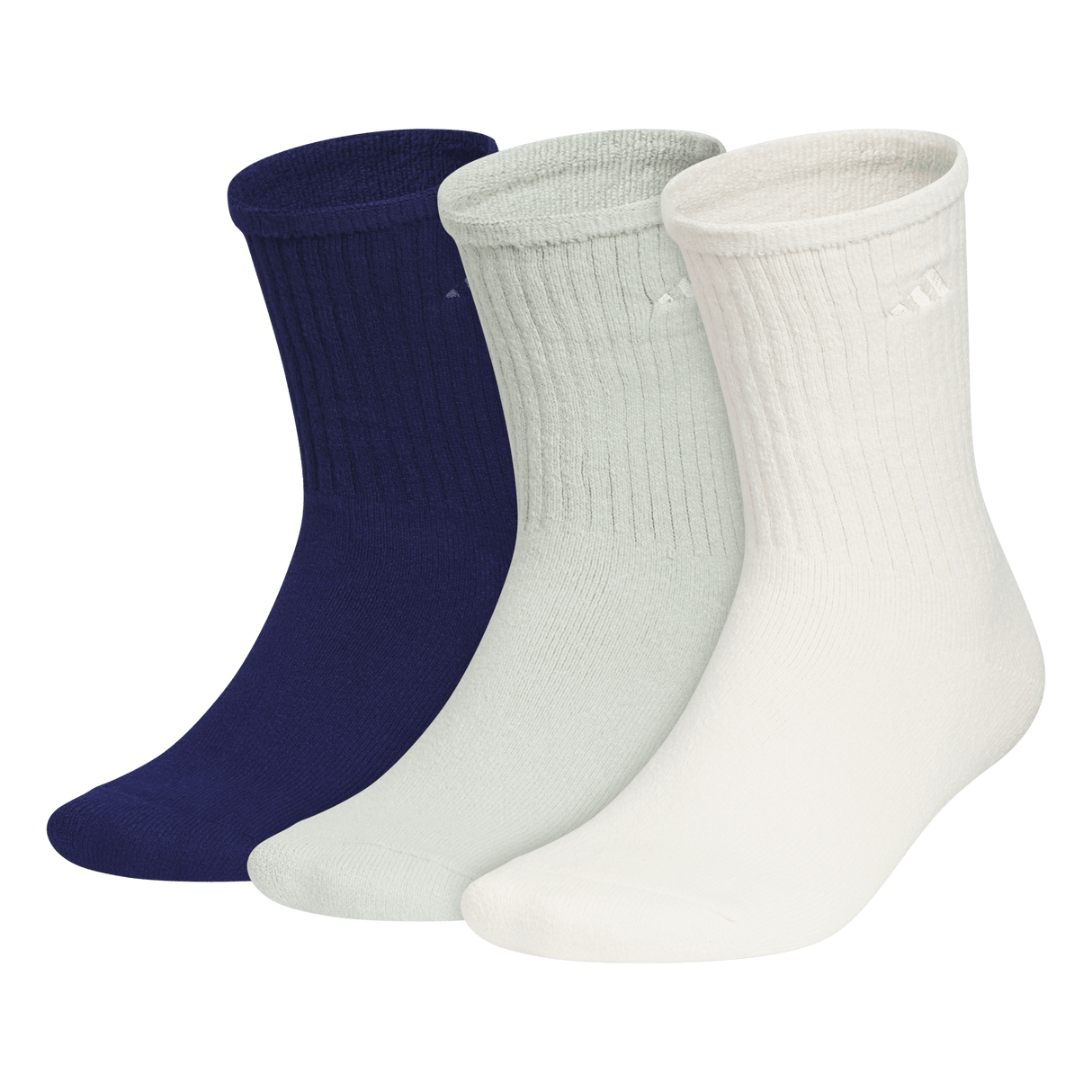 adidas Men's Cushioned Comfort 2.0 3-Pack Crew Sock-1