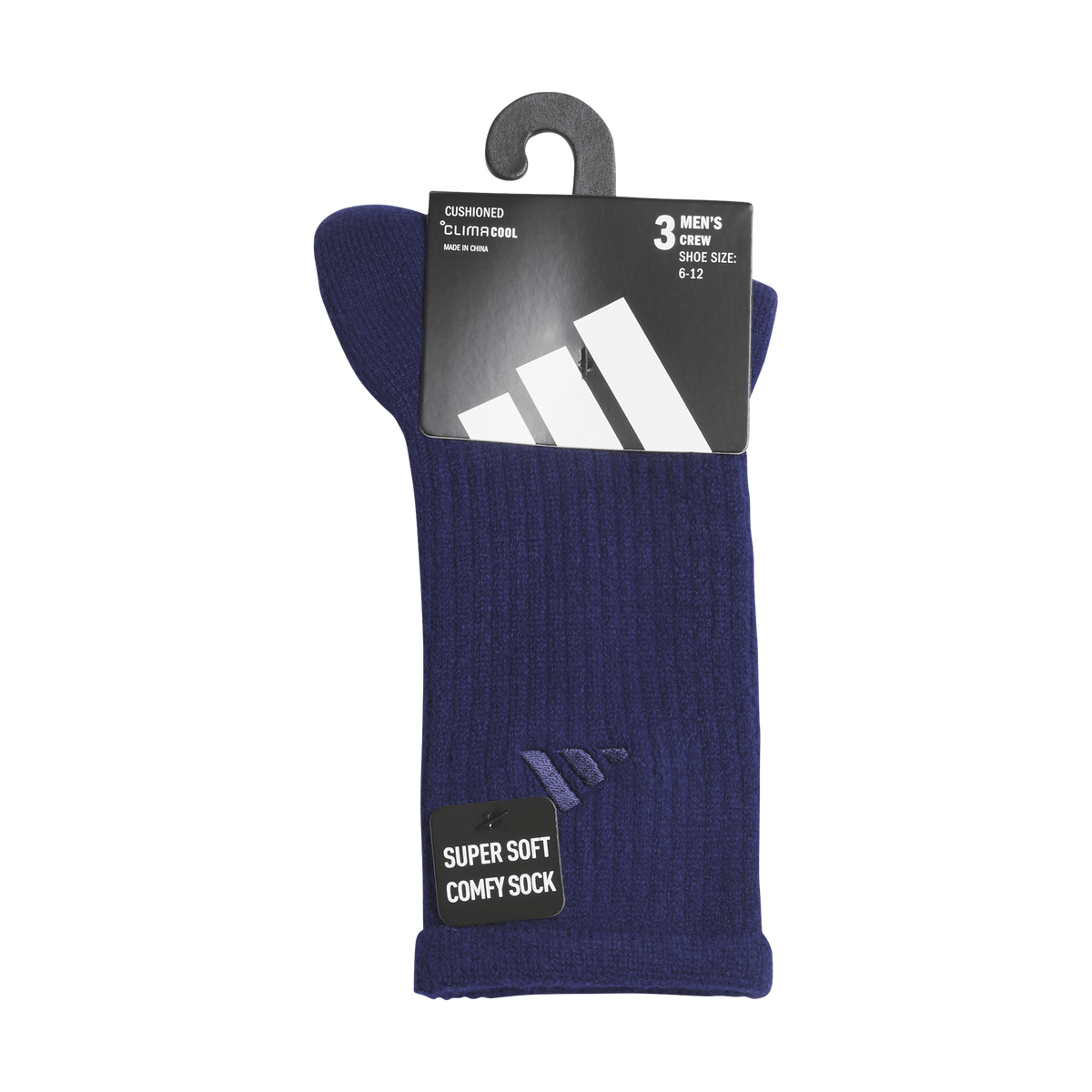 adidas Men's Cushioned Comfort 2.0 3-Pack Crew Sock-6