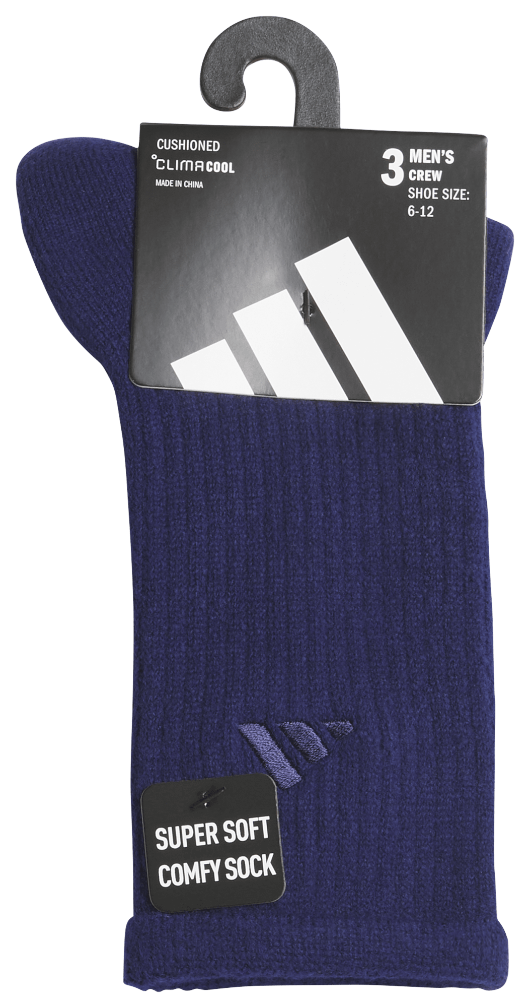 adidas Men's Cushioned Comfort 2.0 3-Pack Crew Sock-6