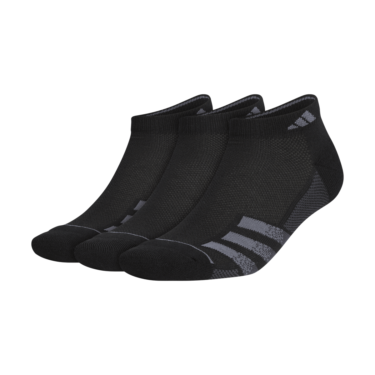 adidas Men's Superlite Stripe 3 3-Pack Low Cut Sock-1