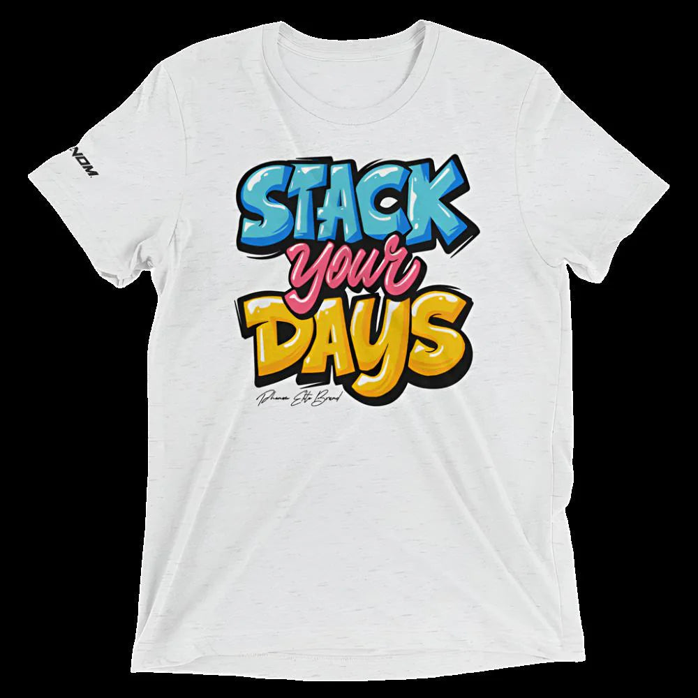 Phenom Elite Men's Stack Your Days Graffiti Graphic Tee-4