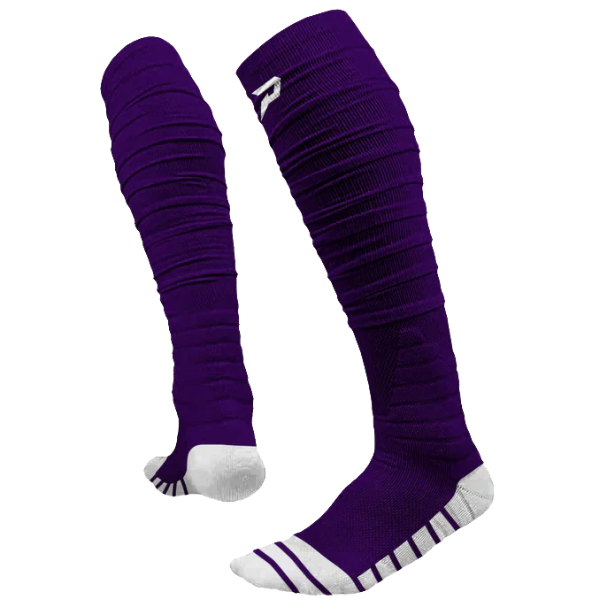 Phenom Elite Quantum Knit Extra Long Padded Scrunch Socks-5