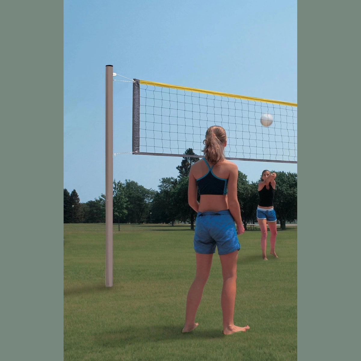 Bison Aluminum Recreational Volleyball System