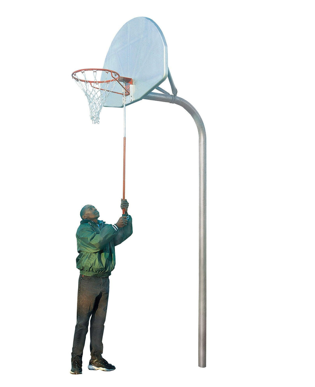 Bison Basketball Rim Removal Pole and Bushings