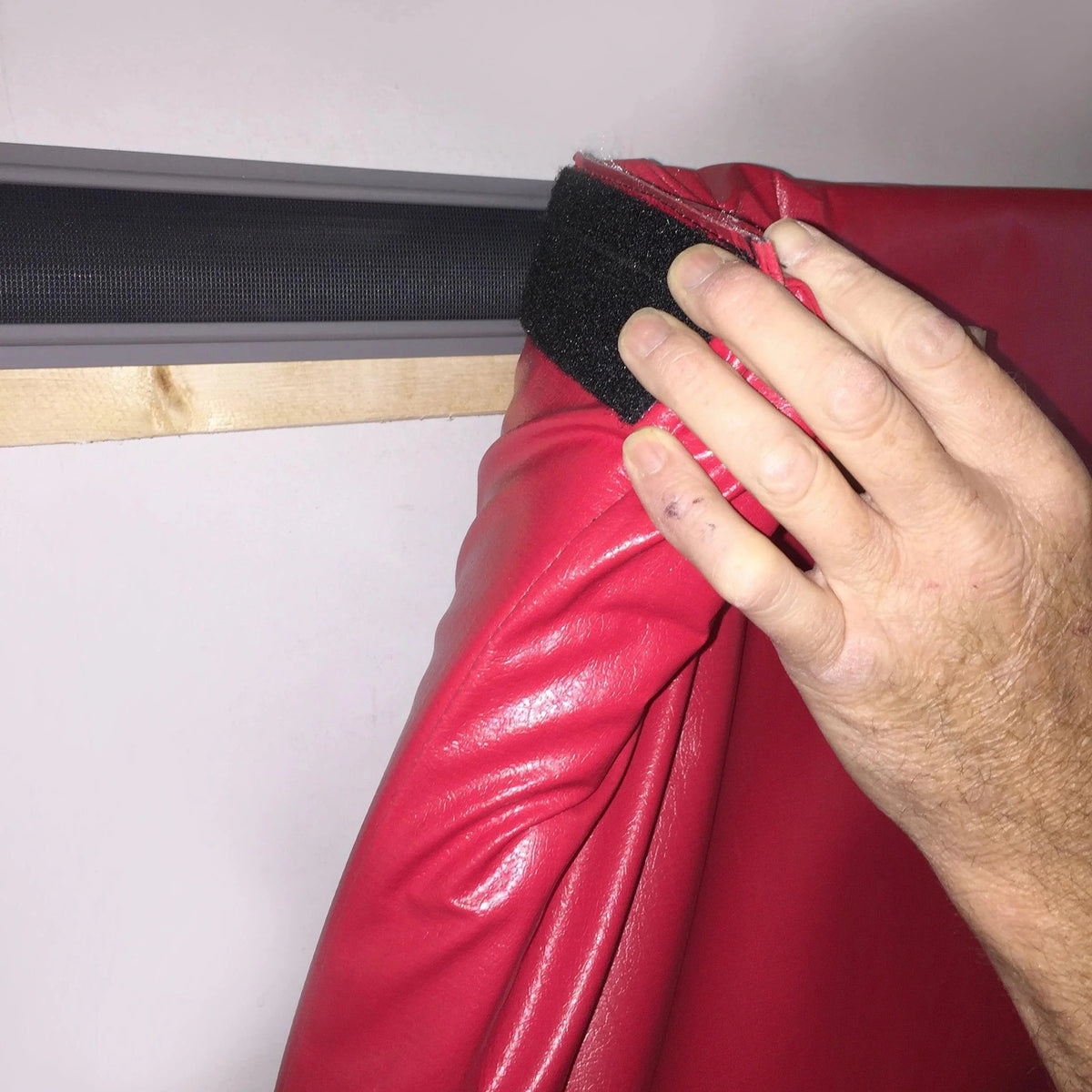 Bison Removable Track Mounting System for Wall Padding