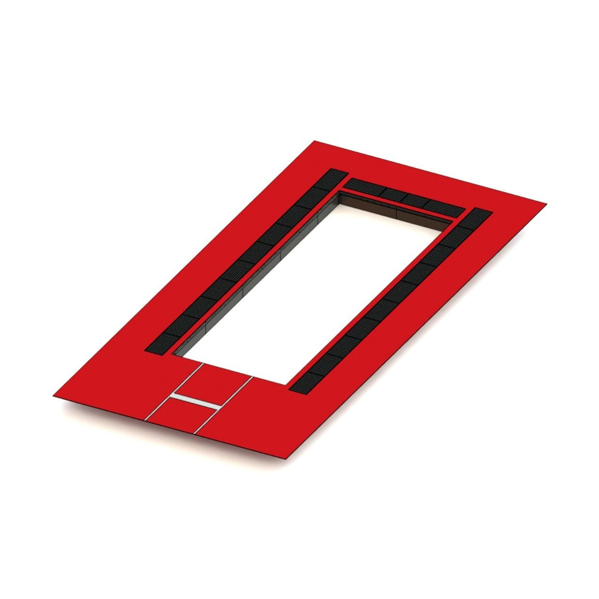 Gill Athletics Sand Pit Form With Side And Back Sand Catchers