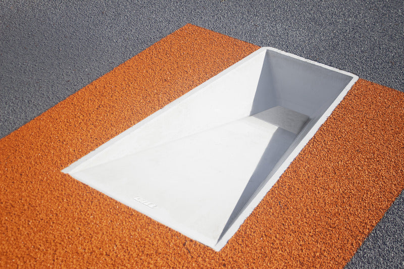 Gill Athletics Track & Field Vault Box; Cast Alumnum; White-2