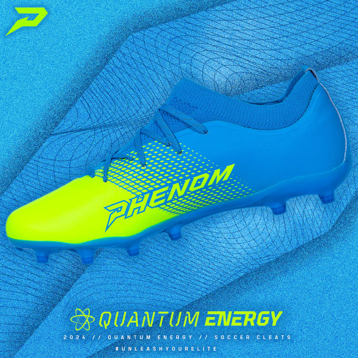 Phenom Elite Adult Quantum Energy Flag Football Cleats-8