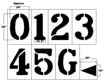 Trigon Sports Football 3' Football Marking Kit