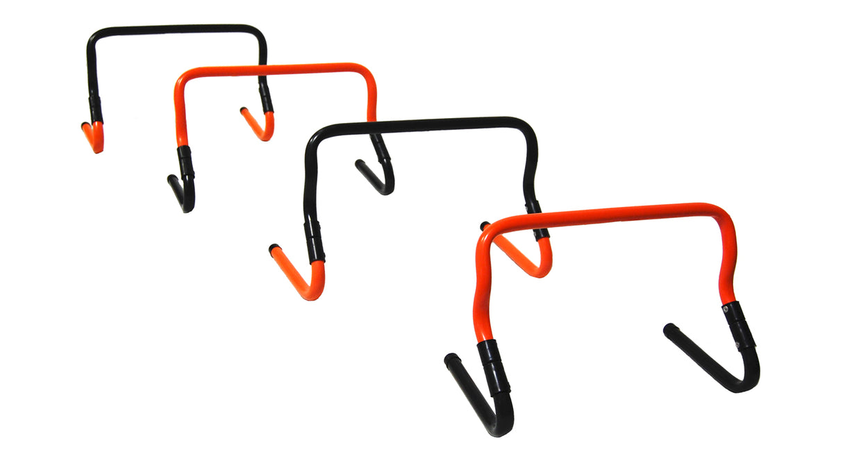 Trigon Sports Track & Field Multi-Height Agility Hurdles Set of 4
