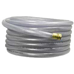 Trigon Sports Clear Reinforced Field Hose - 100'L