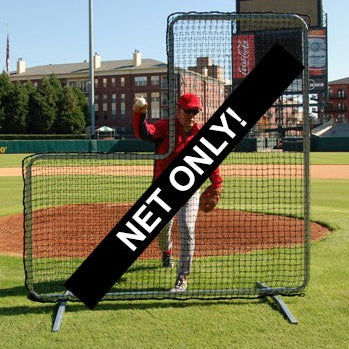 Trigon Sports Baseball ProCage Pitcher's L-Screen Replacement Net 7ftx7ft