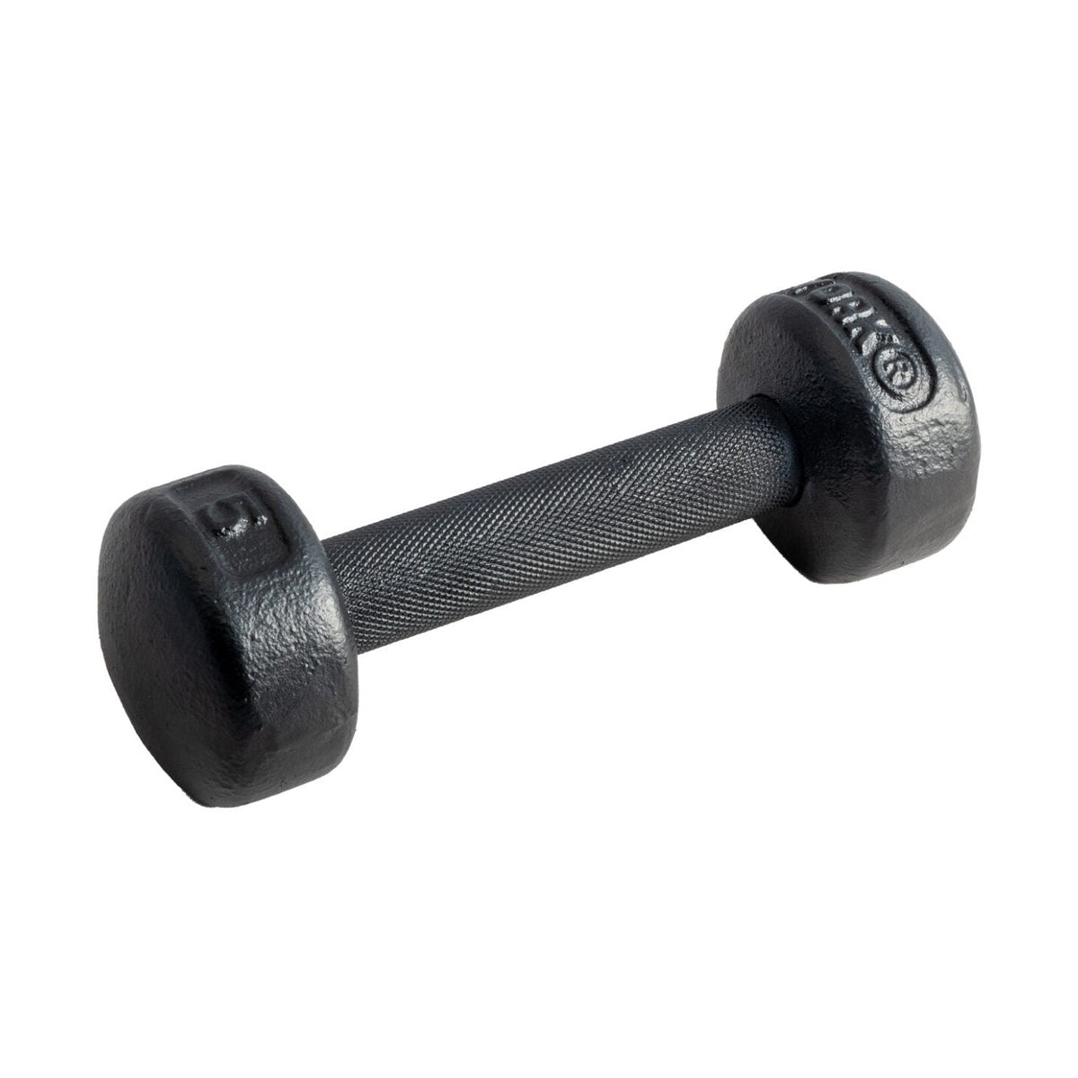 York Barbell Legacy Solid Round Dumbbell-1