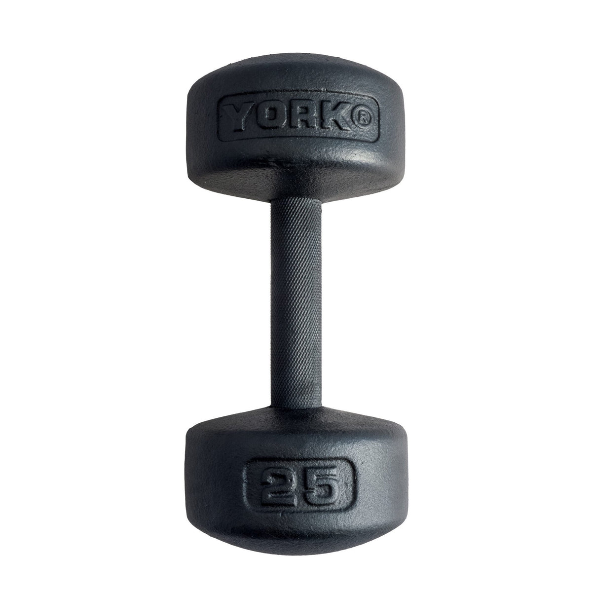 York Barbell Legacy Solid Round Dumbbell-3