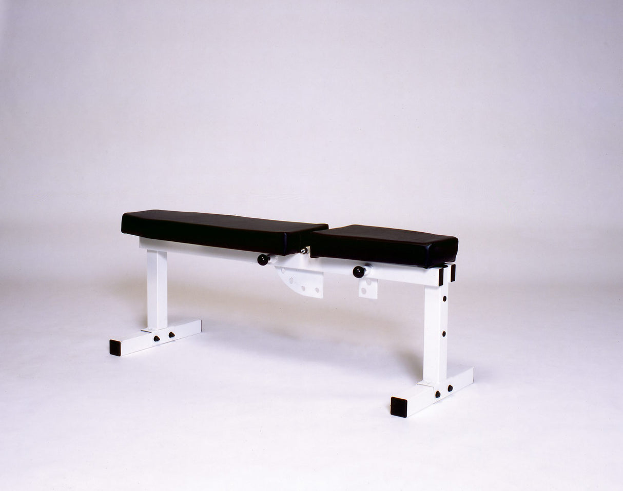 York Barbell Pro Series Bench 305 FI White- Front Adjustable, Back Adjustable C/U-2