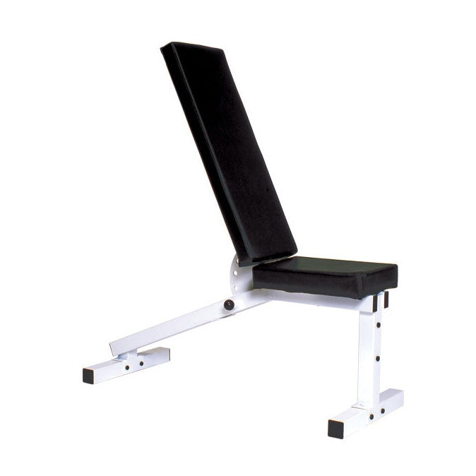 York Barbell Pro Series 206ID White – w/ Adjustable Incline / Decline Bench