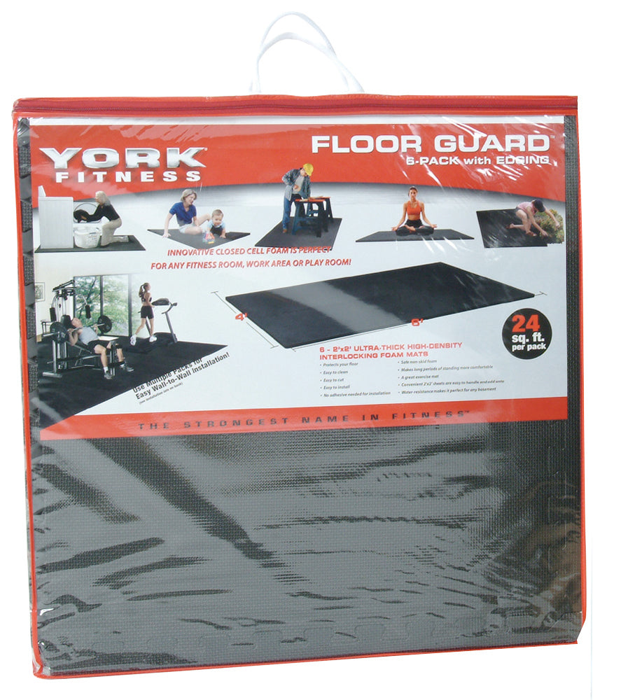 York Barbell Floorguards (Pack of 4)