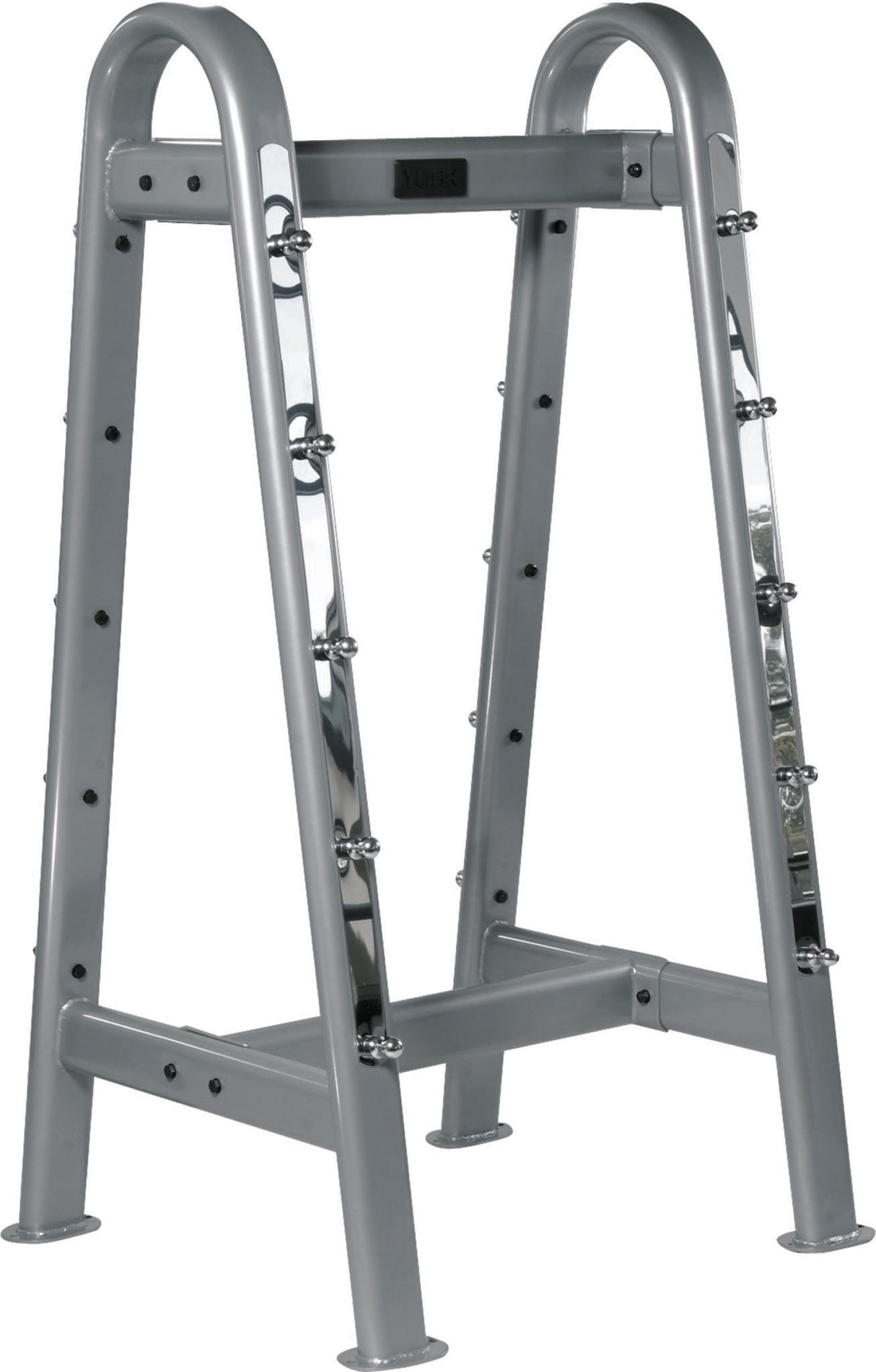 York Barbell ETS Fixed Straight And Curl Barbell Rack-2