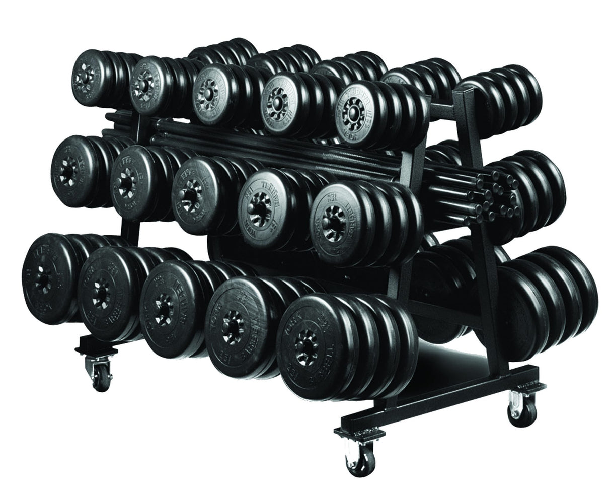 York Barbell Aerobic Weight Plate Set Club Pack