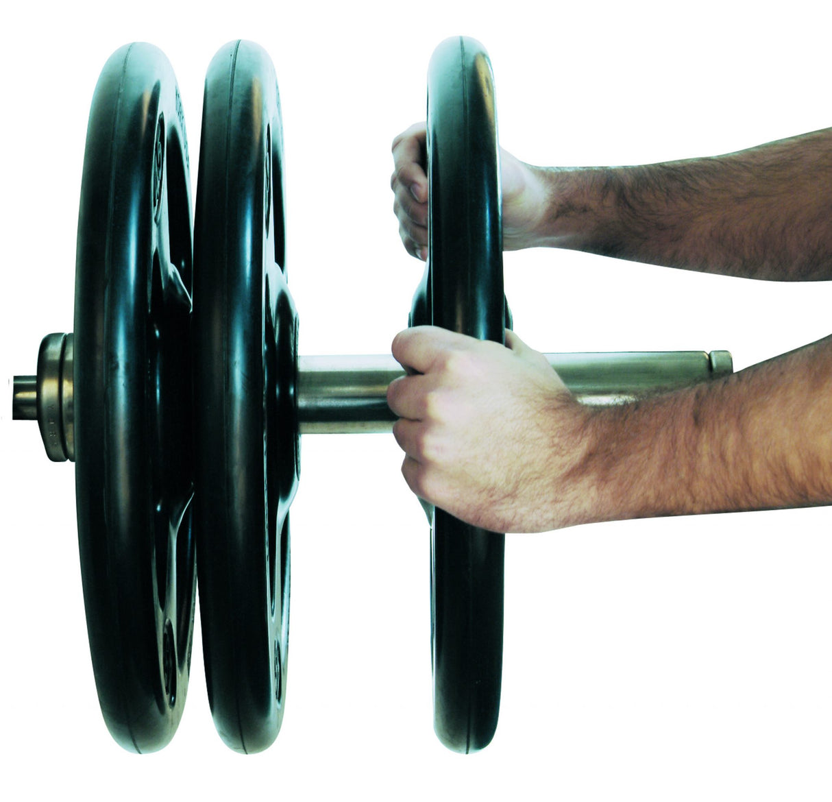 York Barbell Iso-Grip Steel Olympic Plate Set-3