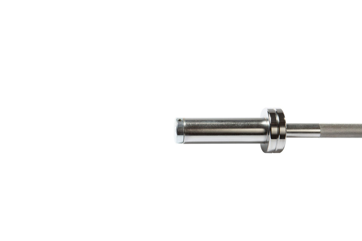 York Barbell 5′ International Chrome Olympic Weight Bar-28mm-2