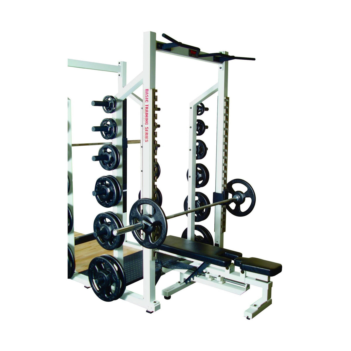 York Barbell STS Double Half Rack-2