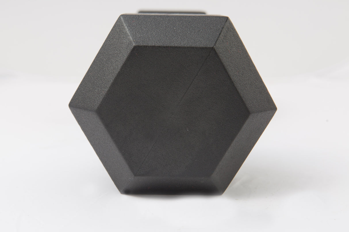 York Barbell Rubber Hex Dumbbell-6