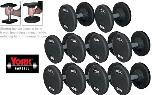 York Barbell Pro Style Dumbbell Set-2