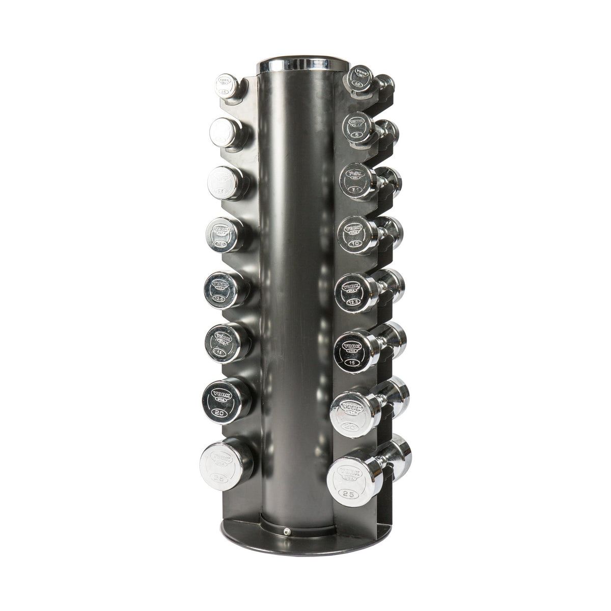 York Barbell Chrome Dumbbell Club Pack-1