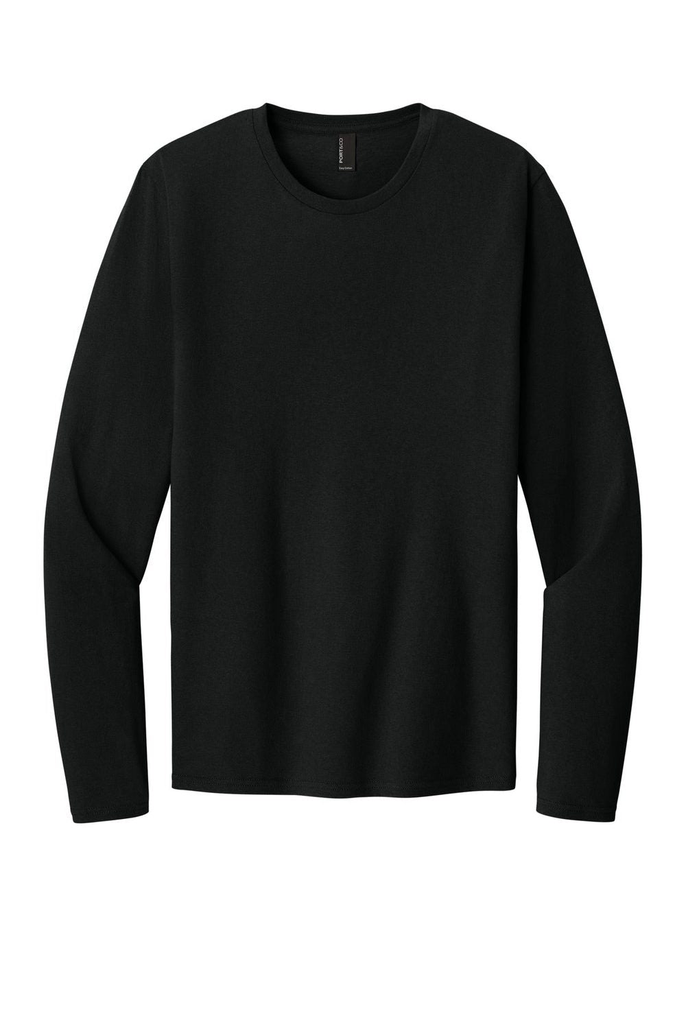 Port & Co Men's Easy Cotton Long Sleeve Tee PC43LS Mens Apparel Shirts & Tops